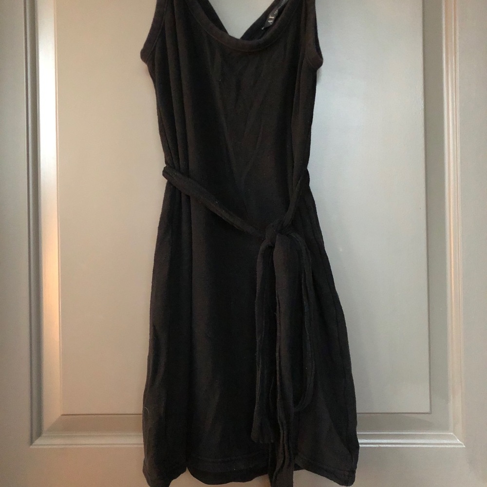 Armani exchange mini black dress